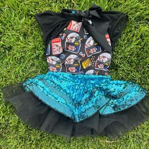 Kids' Movie-Themed Sequin Dance Costume